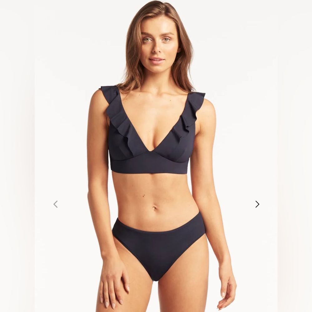 Sea Level Australia Eco Essentials Frill Bikini-0372